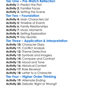 Nowhere Boy 2009 Worksheet Activity Booklet