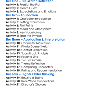 Obstacle Corpse 2022 Worksheet Activity Booklet