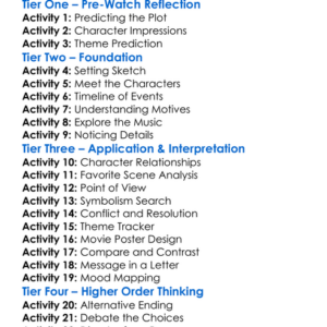 Odessa 2025 Worksheet Activity Booklet