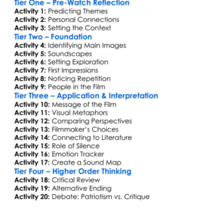 Oer The Land 2009 Worksheet Activity Booklet
