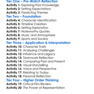 On The Shoulders Of Giants 2012 Worksheet Activity Booklet