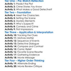 Once Upon A Crime 1992 Worksheet Activity Booklet