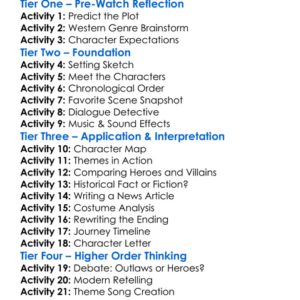 Once Upon A Texas Train 1988 Worksheet Activity Booklet