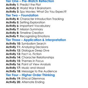 Operation Mincemeat 2022 Worksheet Activity Booklet