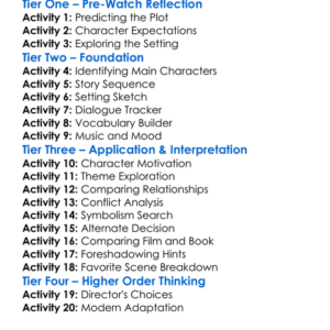 Original Sin 2001 Worksheet Activity Booklet