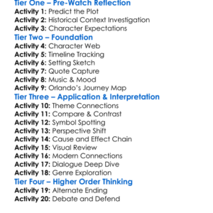 Orlando 1992 Worksheet Activity Booklet