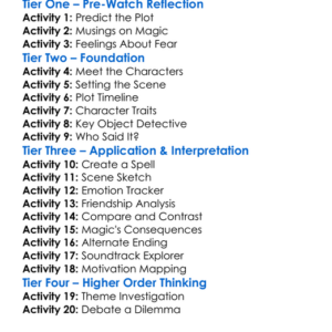 Ouija Craft 2020 Worksheet Activity Booklet