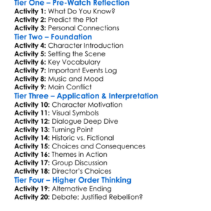 Outlaws Worksheet Activity Booklet