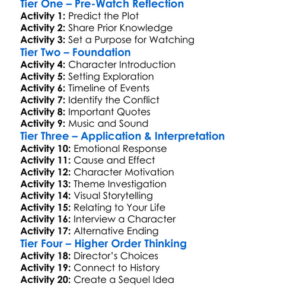 Packard The Last Shift 2014 Worksheet Activity Booklet