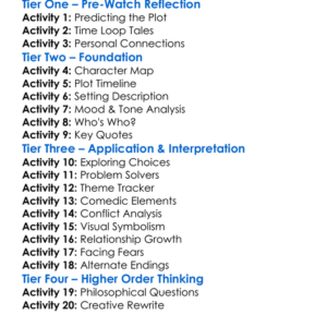 Palm Springs 2020 Worksheet Activity Booklet