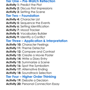 Parachute 2024 Worksheet Activity Booklet