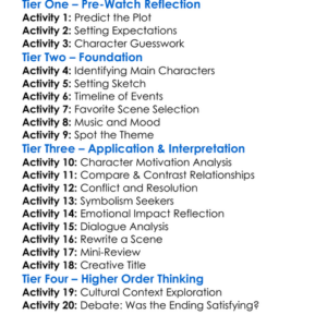 Paradise 1982 Worksheet Activity Booklet