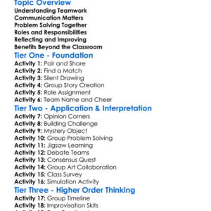 Partner And Group Activities Worksheet Activity Booklet