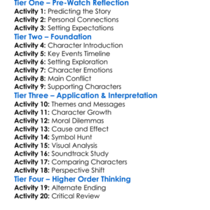 Peppermint 2018 Worksheet Activity Booklet