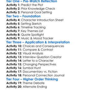 Phantom Cowboys 2018 Worksheet Activity Booklet