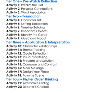 Piece By Piece Worksheet Activity Booklet