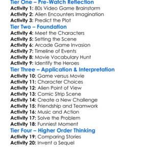 Pixels 2015 Worksheet Activity Booklet