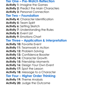 Pixie Hollow Games 2011 Worksheet Activity Booklet