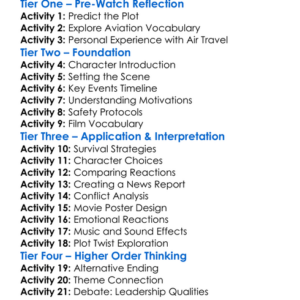 Plane 2023 Worksheet Activity Booklet