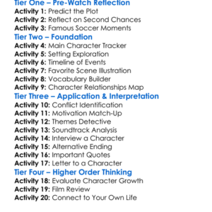 Playing For Keeps 2012 Worksheet Activity Booklet