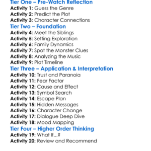 Pod 2015 Worksheet Activity Booklet