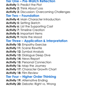 Point Last Seen 1998 Worksheet Activity Booklet
