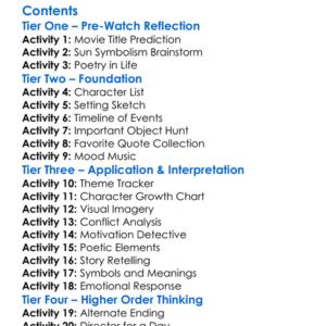 Pointing To The Sun And Laughing On A Stack Of Poems 2025 Worksheet Activity Booklet