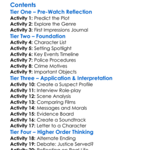 Police Story The Freeway Killings 1987 Worksheet Activity Booklet