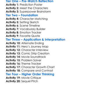 Popeye The Slayer Man 2025 Worksheet Activity Booklet