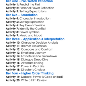 Power 2024 Worksheet Activity Booklet