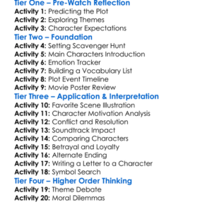 Precious Cargo 2016 Worksheet Activity Booklet