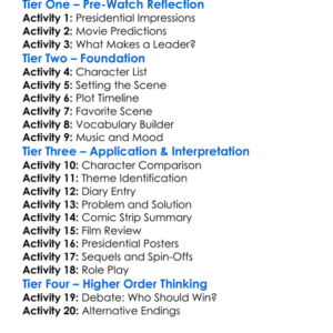 Presidents Day 2010 Worksheet Activity Booklet