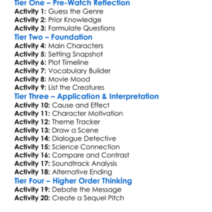 Primordial 2015 Worksheet Activity Booklet
