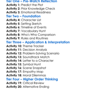 Prison For Children 1987 Worksheet Activity Booklet