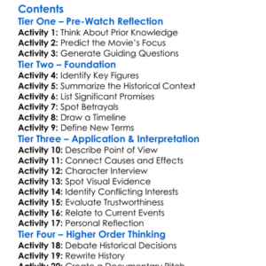 Promises  Betrayals Britain And The Struggle For The Holy Land 2002 Worksheet Activity Booklet