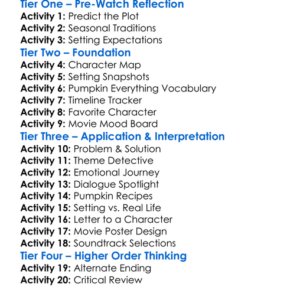 Pumpkin Everything 2022 Worksheet Activity Booklet