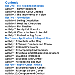 Purple Hibiscus Chimamanda Ngozi Adichie Worksheet Activity Booklet