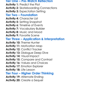 Pushing Mongo 2020 Worksheet Activity Booklet