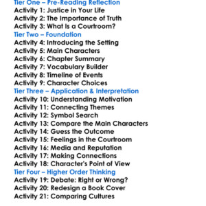 Qb Vii Leon Uris Worksheet Activity Booklet