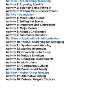 Quicksand Nella Larsen Worksheet Activity Booklet