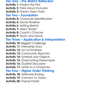 Radio Worksheet Activity Booklet