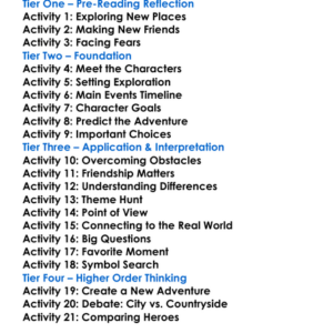 Ragweed Worksheet Activity Booklet