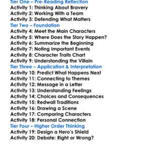 Rakkety Tam Worksheet Activity Booklet