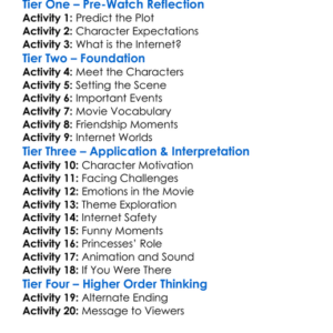 Ralph Breaks The Internet Worksheet Activity Booklet