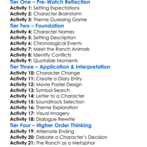 Ranch 2024 Worksheet Activity Booklet