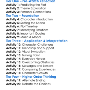 Range Of Motion 2000 Worksheet Activity Booklet