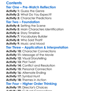 Re-Resonator Looking Back At From Beyond 2023 Worksheet Activity Booklet