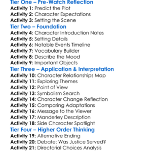 Rebecca 2020 Worksheet Activity Booklet