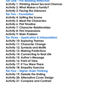 Reborn F Paul Wilson Worksheet Activity Booklet