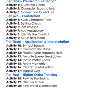 Red Notice 2021 Worksheet Activity Booklet